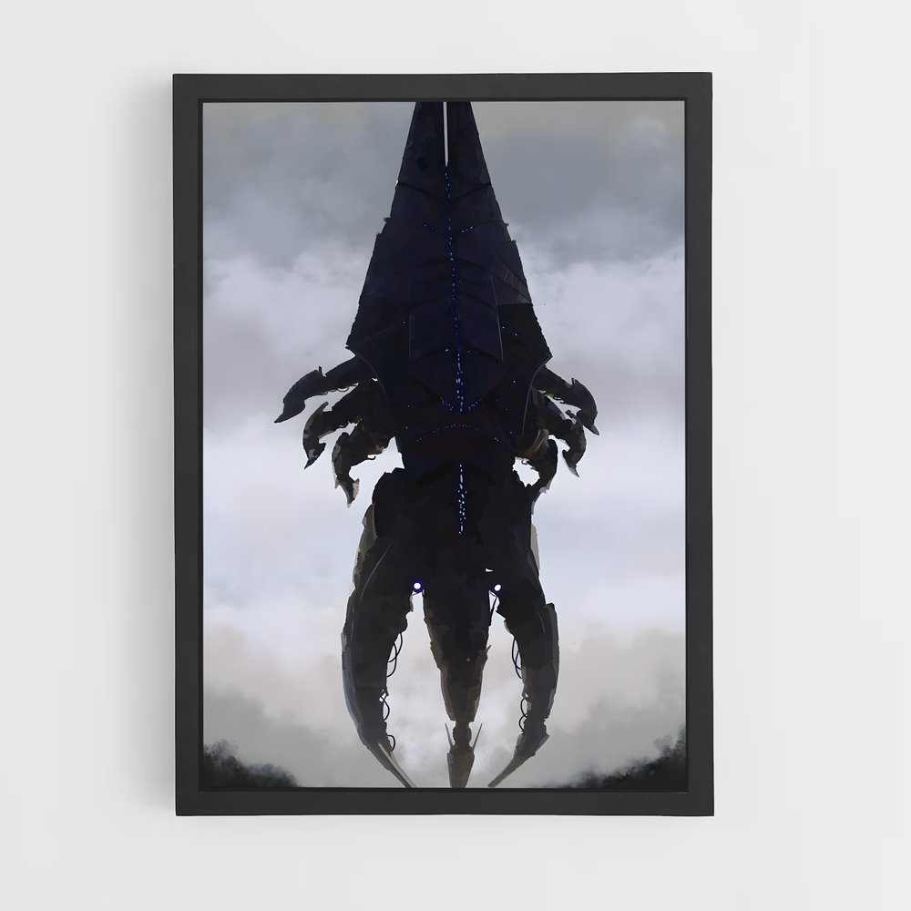 Poster Ascension Mécanique – affiche Mass effect (vue 2)